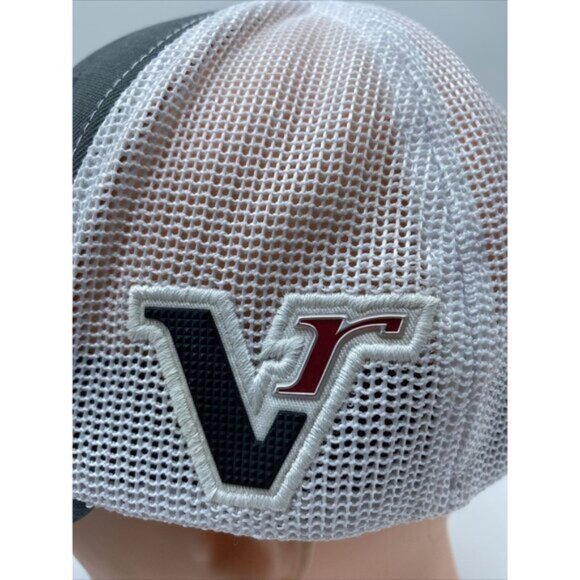 Nike Golf VR 20XI Mesh Baseball Cap Hat Mesh Logo Flexfit White Grey Size M/L - Picture 5 of 15